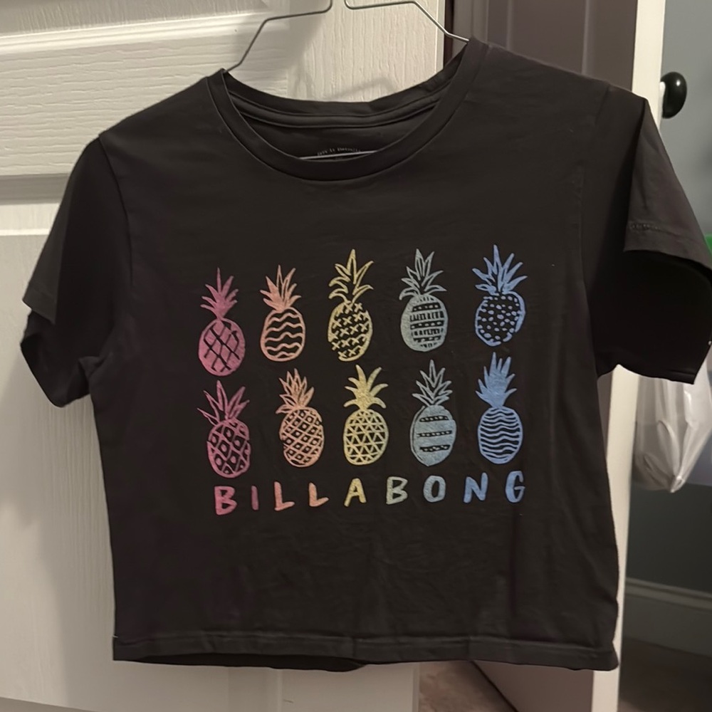 Billabong Kids Black Graphic Tee